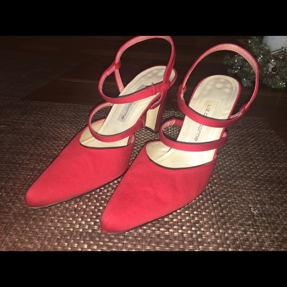 Liz Claiborne Red heels